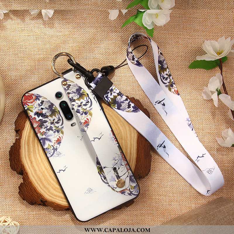 Capas Xiaomi Mi 9t Silicone Telinha Antiqueda Completa Branco, Capa Xiaomi Mi 9t Fosco Venda