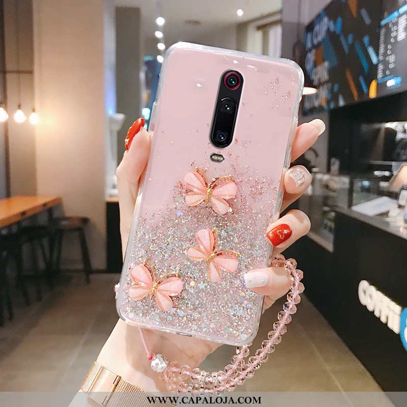 Capas Xiaomi Mi 9t Slim Malha Protetoras Rosa, Capa Xiaomi Mi 9t Soft Online