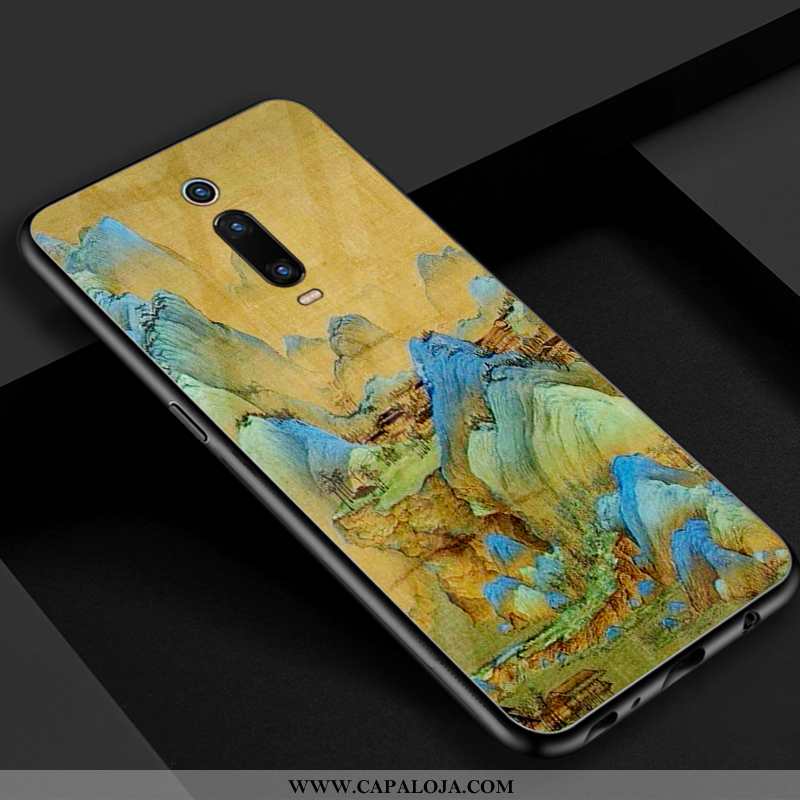 Capas Xiaomi Mi 9t Vintage Vermelha Midi Telemóvel Azul, Capa Xiaomi Mi 9t Vidro Comprar