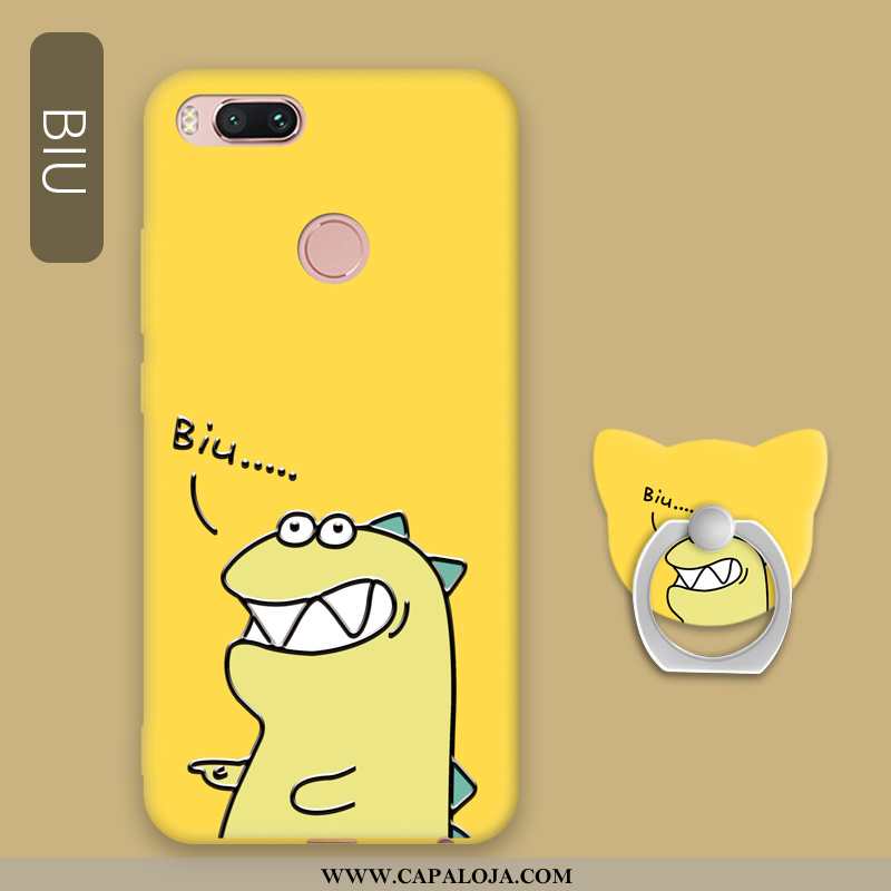 Capas Xiaomi Mi A1 Criativas Soft Telemóvel Cola Amarelo, Capa Xiaomi Mi A1 Bonitos Comprar