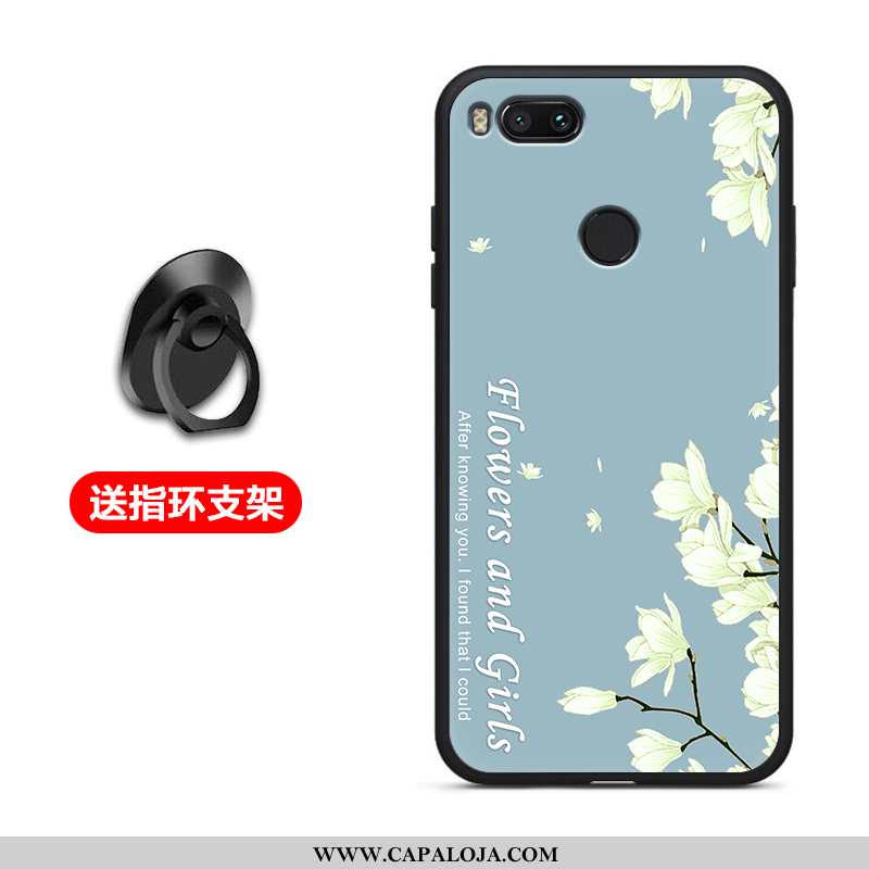 Capas Xiaomi Mi A1 Fosco Antiqueda Telemóvel Preto, Capa Xiaomi Mi A1 Tendencia Comprar