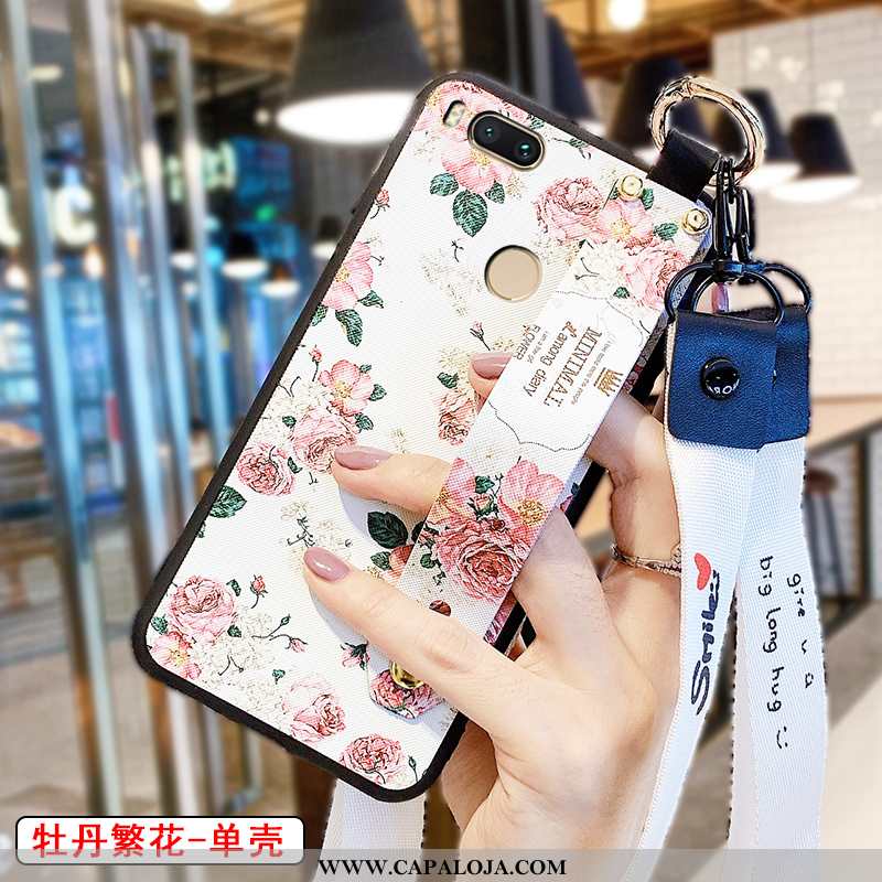 Capas Xiaomi Mi A1 Personalizada Telemóvel Wrisband Rosa, Capa Xiaomi Mi A1 Soft Baratos