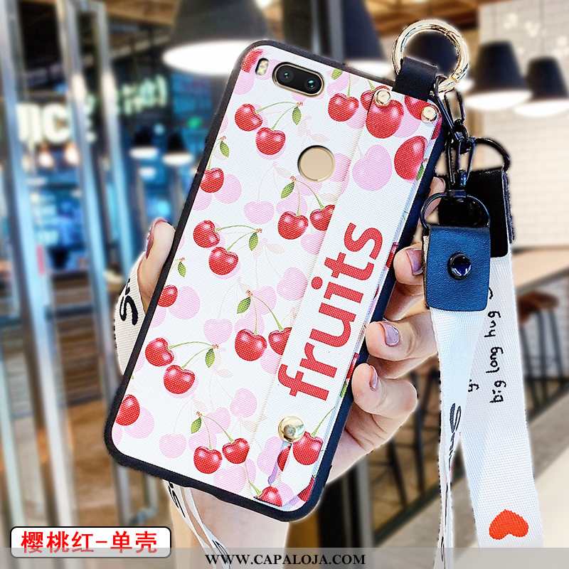 Capas Xiaomi Mi A1 Personalizada Telemóvel Wrisband Rosa, Capa Xiaomi Mi A1 Soft Baratos