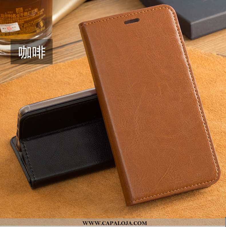 Capas Xiaomi Mi A1 Protetoras Cases Telemóvel Cover Castanho, Capa Xiaomi Mi A1 Couro Legitimo Barat