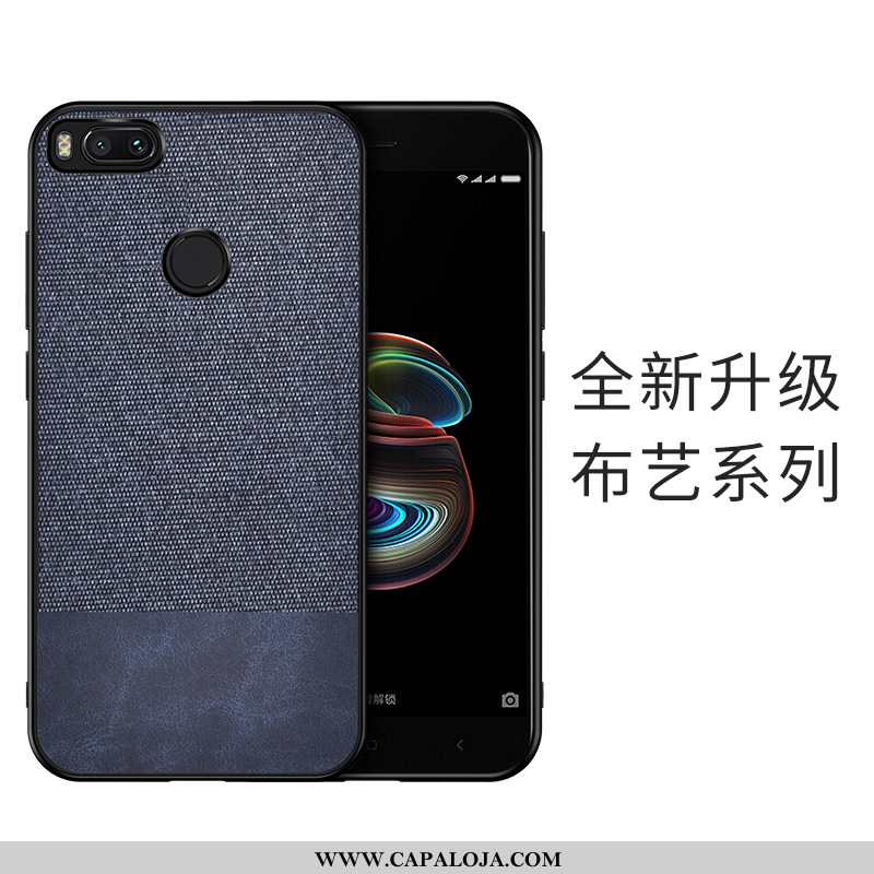 Capas Xiaomi Mi A1 Protetoras Soft Telemóvel Fosco Cinza, Capa Xiaomi Mi A1 Silicone Online