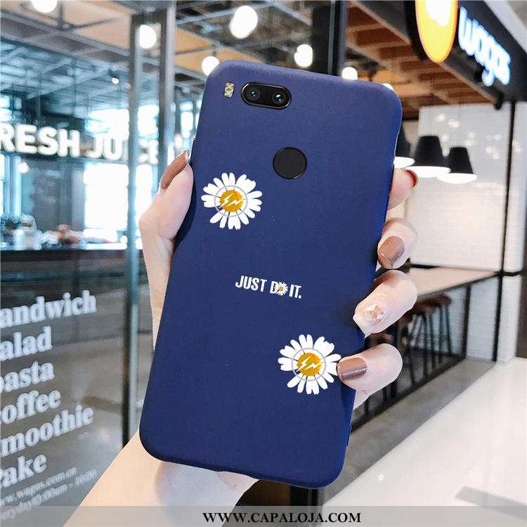 Capas Xiaomi Mi A1 Soft Crisântemo Telinha Feminino Bordô, Capa Xiaomi Mi A1 Protetoras Barato