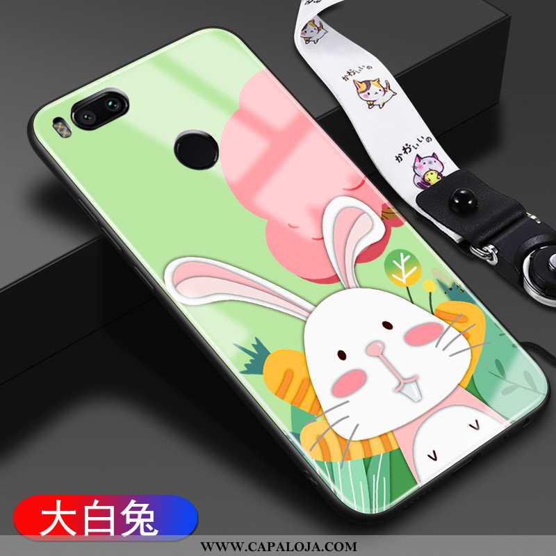 Capas Xiaomi Mi A1 Vidro Telinha Telemóvel Verde, Capa Xiaomi Mi A1 Cordao Promoção