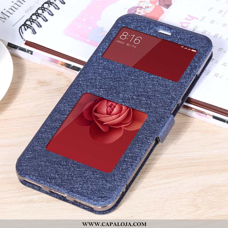 Capas Xiaomi Mi A2 Couro Telemóvel Cases Vermelha Vermelho, Capa Xiaomi Mi A2 Soft Comprar