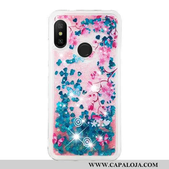 Capas Xiaomi Mi A2 Lite Criativas Cases Vermelha Antiqueda Roxo, Capa Xiaomi Mi A2 Lite Desenho Anim