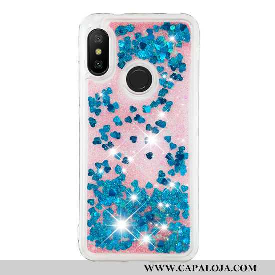 Capas Xiaomi Mi A2 Lite Criativas Cases Vermelha Antiqueda Roxo, Capa Xiaomi Mi A2 Lite Desenho Anim