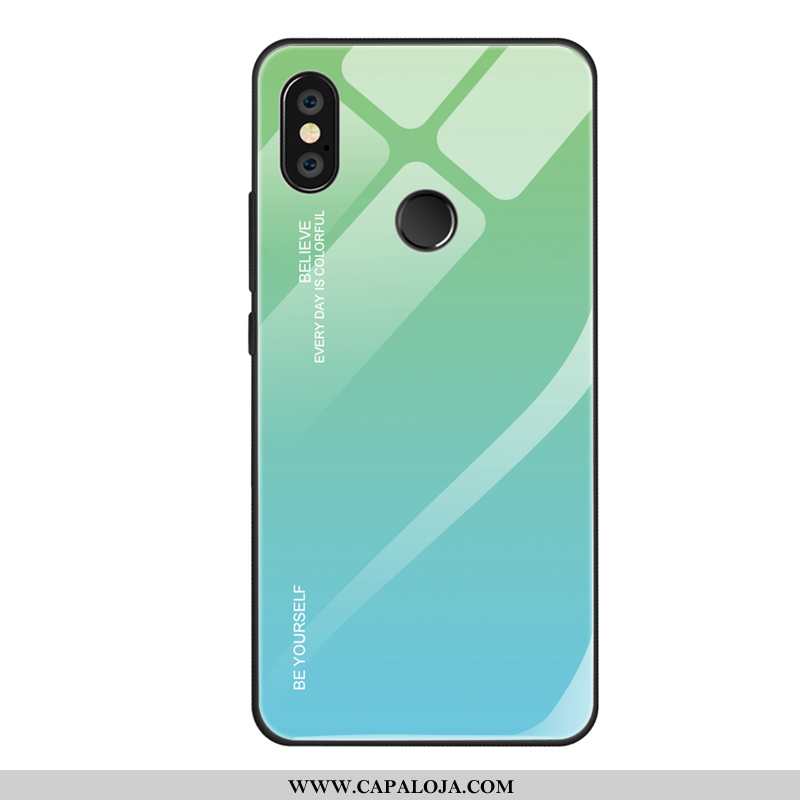 Capas Xiaomi Mi A2 Lite Fosco Vidro Criativas Tendencia Vermelho, Capa Xiaomi Mi A2 Lite Personaliza