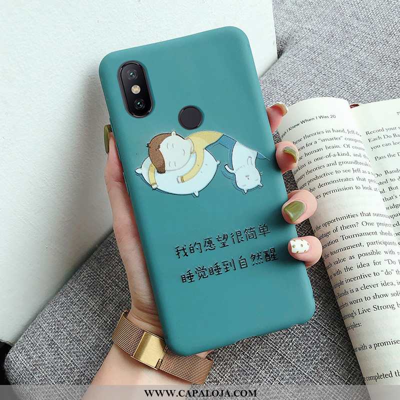 Capas Xiaomi Mi A2 Lite Protetoras Completa Criativas Super Verde, Capa Xiaomi Mi A2 Lite Silicone V