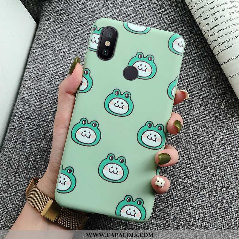 Capas Xiaomi Mi A2 Lite Protetoras Completa Criativas Super Verde, Capa Xiaomi Mi A2 Lite Silicone V