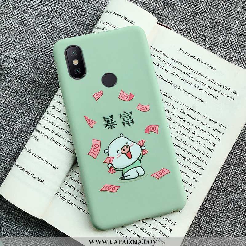 Capas Xiaomi Mi A2 Lite Protetoras Completa Criativas Super Verde, Capa Xiaomi Mi A2 Lite Silicone V