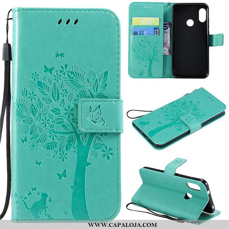 Capas Xiaomi Mi A2 Lite Protetoras Couro Soft Cover Verde, Capa Xiaomi Mi A2 Lite Silicone Baratos