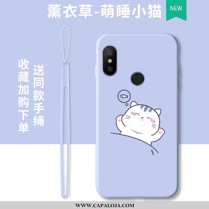 Capas Xiaomi Mi A2 Lite Silicone Masculino Feminino Azul, Capa Xiaomi Mi A2 Lite Desenho Animado Bar