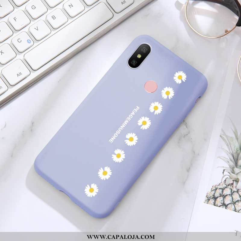 Capas Xiaomi Mi A2 Lite Silicone Protetoras Vermelha Tendencia Azul, Capa Xiaomi Mi A2 Lite Personal