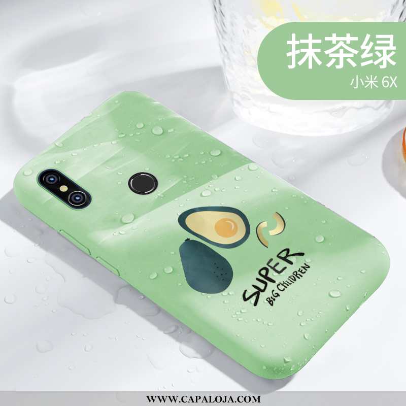 Capas Xiaomi Mi A2 Protetoras Personalizada Fofas Pequena Verde, Capa Xiaomi Mi A2 Silicone Online