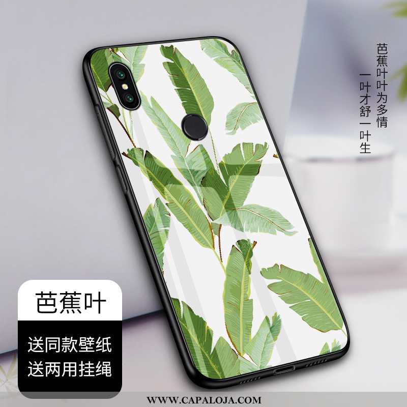 Capas Xiaomi Mi A2 Tendencia Branco Criativas Cases, Capa Xiaomi Mi A2 Vidro Promoção