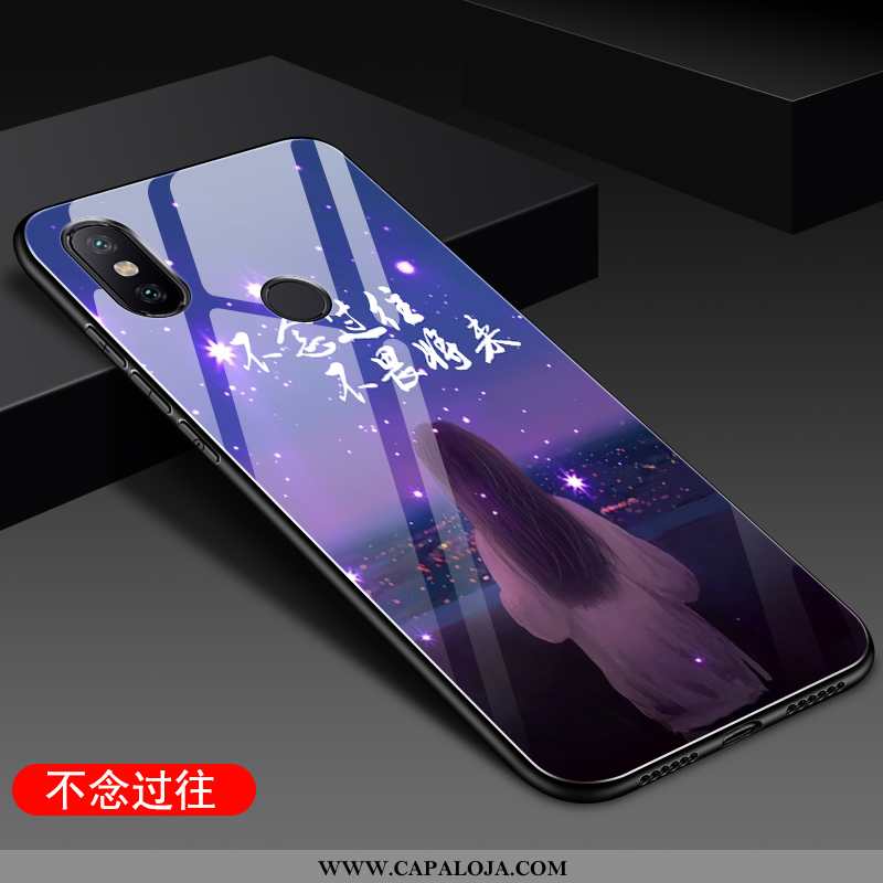 Capas Xiaomi Mi A2 Tendencia Feminino Resistente Malha Roxo, Capa Xiaomi Mi A2 Soft Baratos