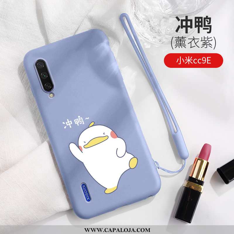 Capas Xiaomi Mi A3 Personalizada Slim Silicone Antiqueda Azul, Capa Xiaomi Mi A3 Criativas Baratos