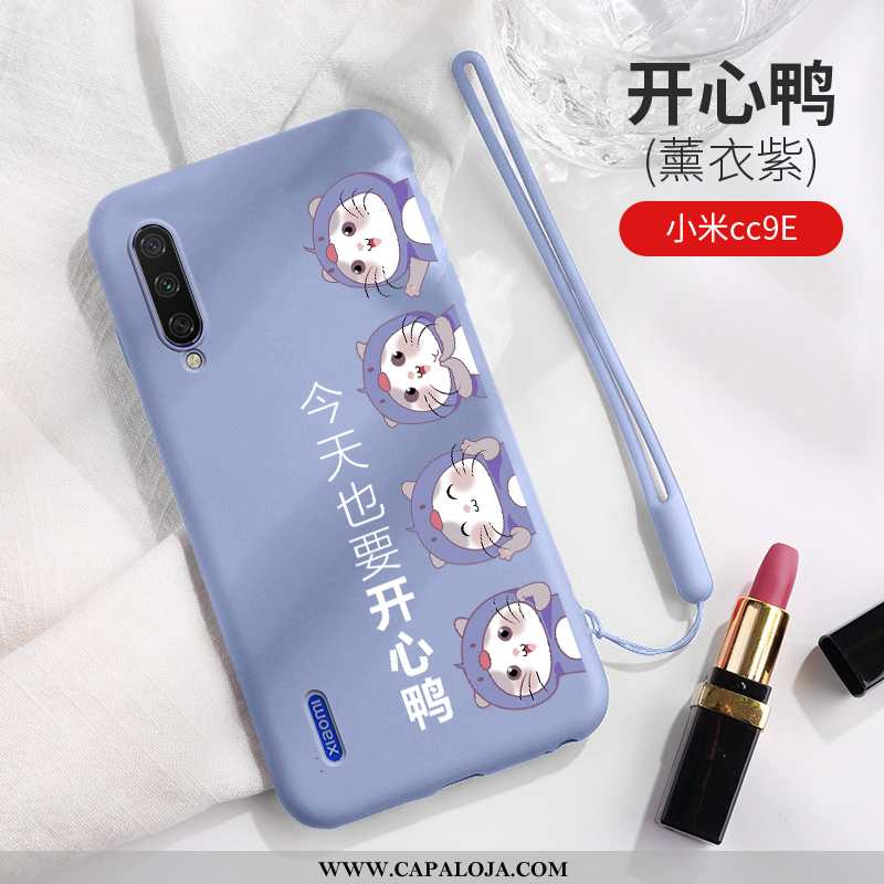 Capas Xiaomi Mi A3 Personalizada Slim Silicone Antiqueda Azul, Capa Xiaomi Mi A3 Criativas Baratos