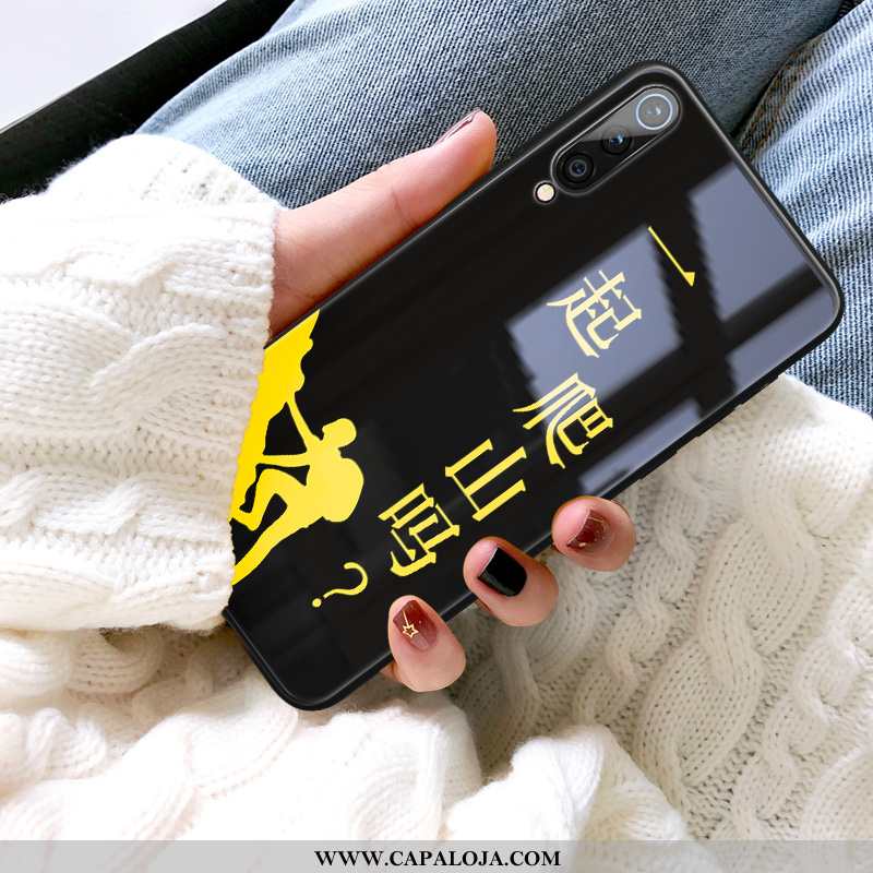 Capas Xiaomi Mi A3 Protetoras Criativas Cases Amarelo, Capa Xiaomi Mi A3 Vidro Promoção