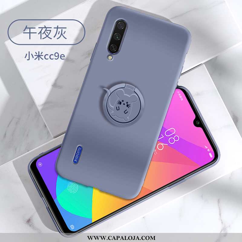 Capas Xiaomi Mi A3 Silicone Masculino De Grau Tendencia Roxo, Capa Xiaomi Mi A3 Criativas Baratos