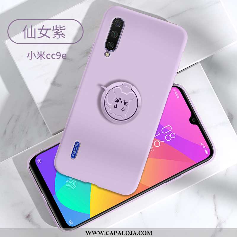 Capas Xiaomi Mi A3 Silicone Masculino De Grau Tendencia Roxo, Capa Xiaomi Mi A3 Criativas Baratos