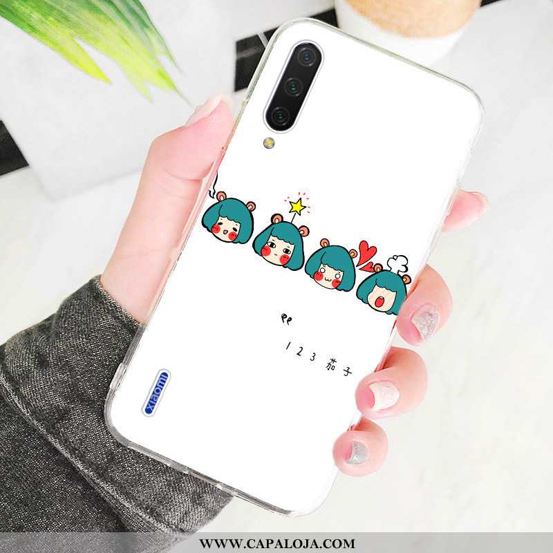 Capas Xiaomi Mi A3 Silicone Protetoras Completa Cases Rosa, Capa Xiaomi Mi A3 Transparente Promoção