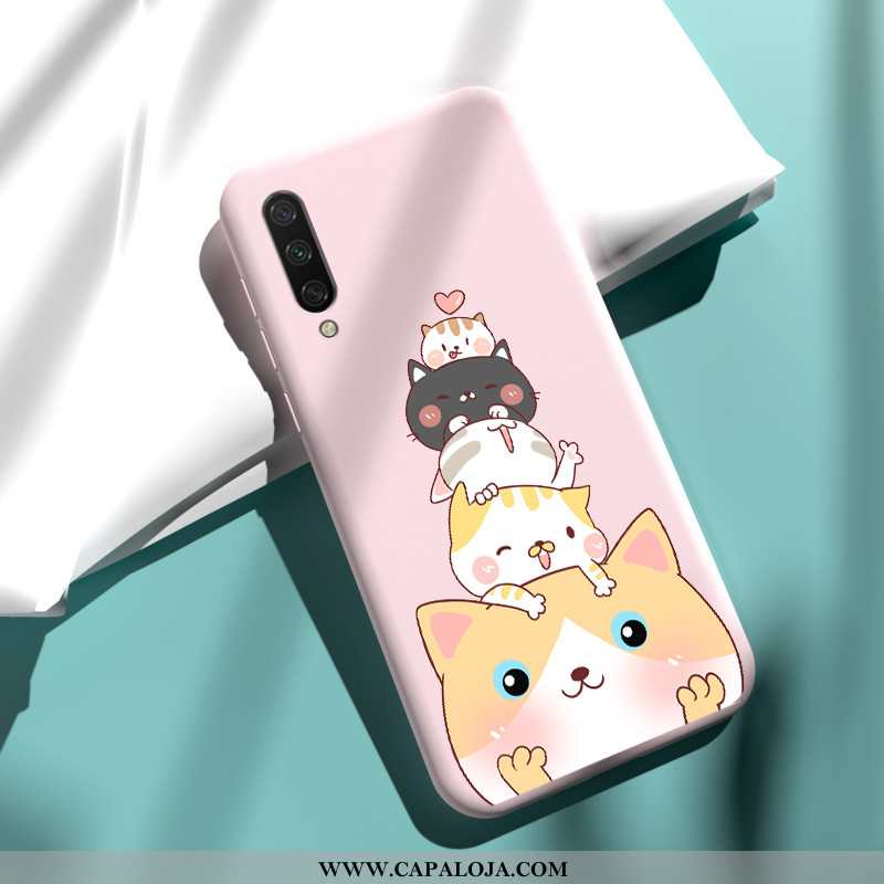 Capas Xiaomi Mi A3 Slim Antiqueda Protetoras Rosa, Capa Xiaomi Mi A3 Soft Comprar