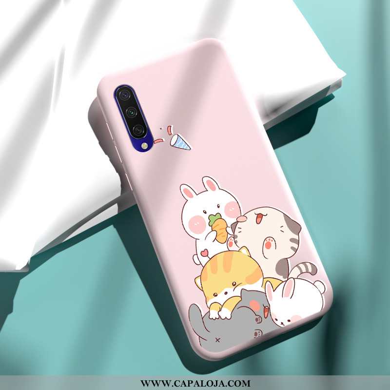 Capas Xiaomi Mi A3 Slim Antiqueda Protetoras Rosa, Capa Xiaomi Mi A3 Soft Comprar