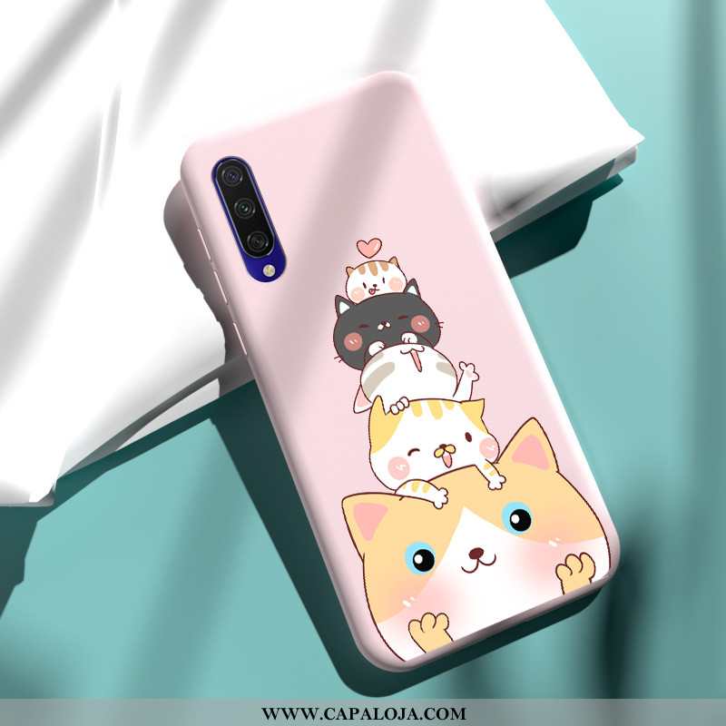 Capas Xiaomi Mi A3 Slim Antiqueda Protetoras Rosa, Capa Xiaomi Mi A3 Soft Comprar