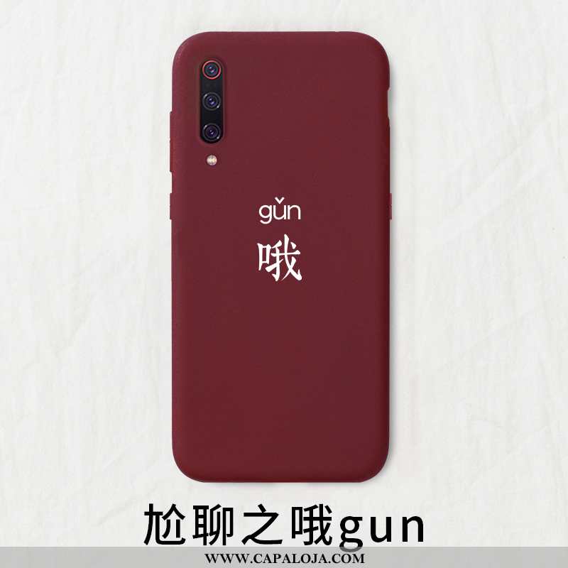 Capas Xiaomi Mi A3 Vermelha Pequena Telemóvel, Capa Xiaomi Mi A3 Bege Barato