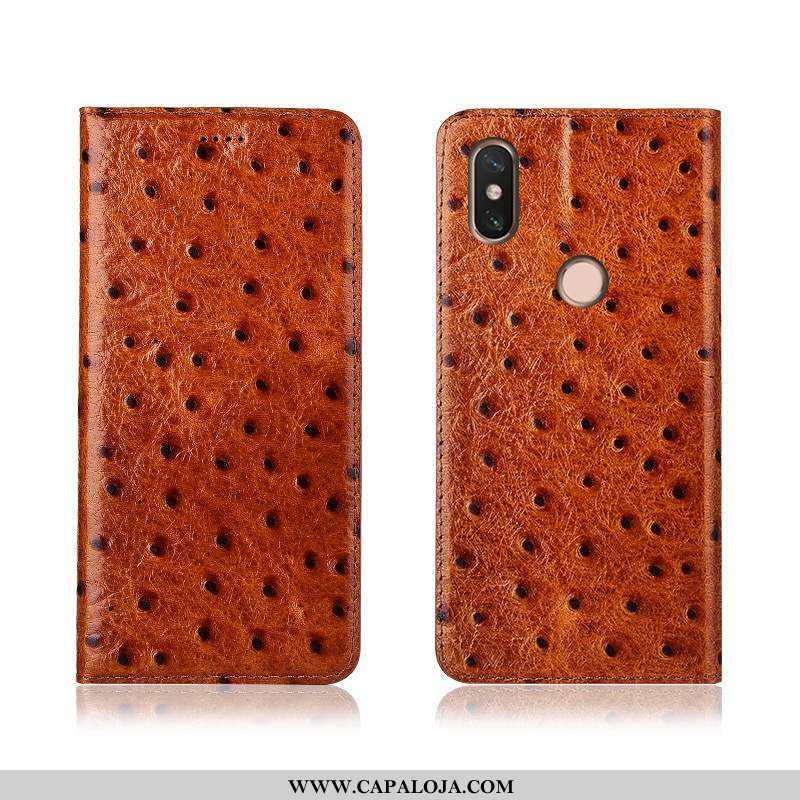 Capas Xiaomi Mi Max 3 Couro Legitimo Preto Protetoras Completa, Capa Xiaomi Mi Max 3 Couro Barato