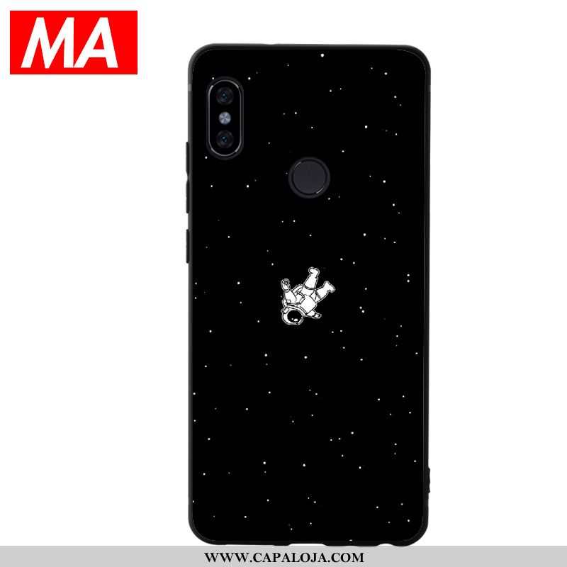 Capas Xiaomi Mi Max 3 Criativas Claro Pequena Preto, Capa Xiaomi Mi Max 3 Silicone Baratos