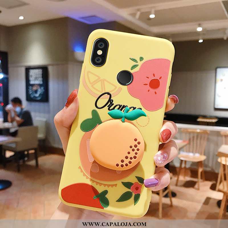 Capas Xiaomi Mi Max 3 Personalizado Masculino Cases Antiqueda Amarelo, Capa Xiaomi Mi Max 3 Criativa