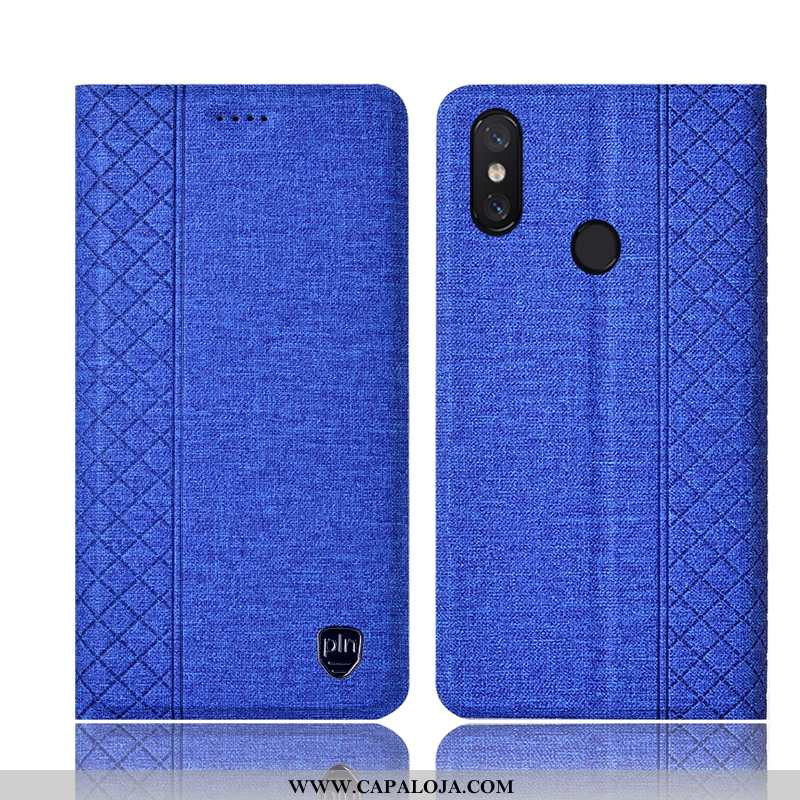 Capas Xiaomi Mi Max 3 Protetoras Cases Cover Cinza, Capa Xiaomi Mi Max 3 Linho Venda