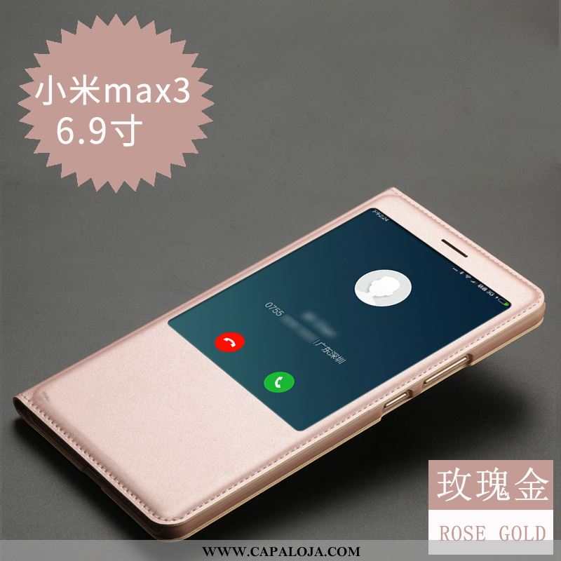 Capas Xiaomi Mi Max 3 Protetoras Cases Inteligente Rosa, Capa Xiaomi Mi Max 3 Couro Comprar