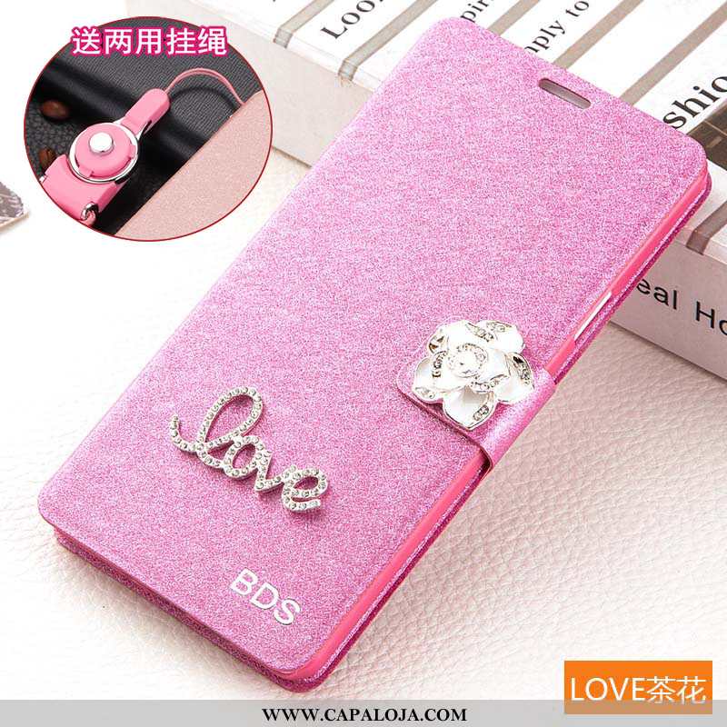 Capas Xiaomi Mi Max 3 Protetoras Pequena Feminino Antiqueda Rosa, Capa Xiaomi Mi Max 3 Couro Venda