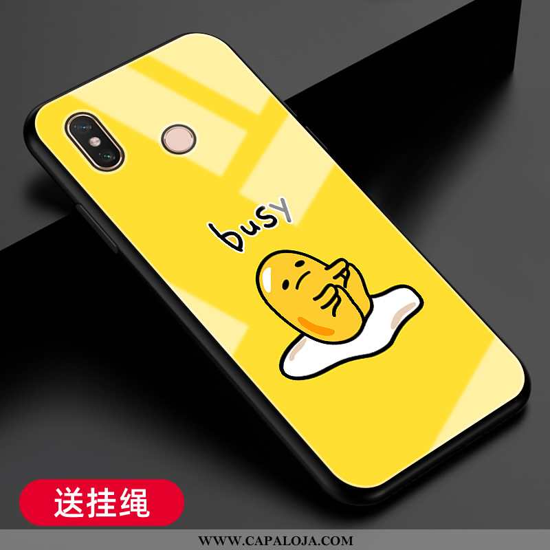 Capas Xiaomi Mi Max 3 Protetoras Resistente Vidro Feminino Amarelo, Capa Xiaomi Mi Max 3 Silicone Co