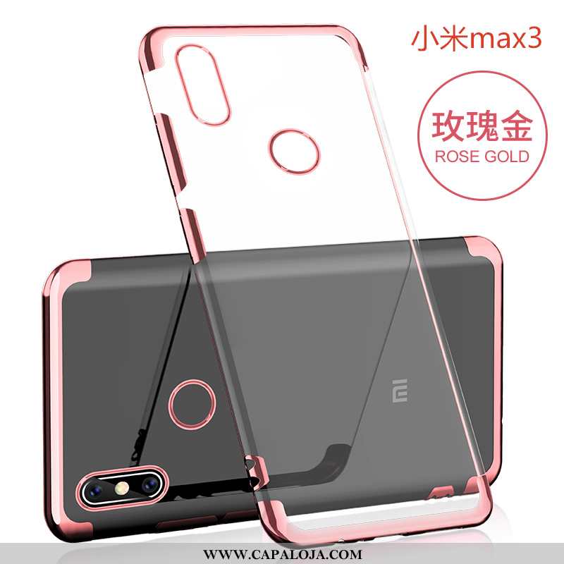 Capas Xiaomi Mi Max 3 Protetoras Rosa Masculino Slim, Capa Xiaomi Mi Max 3 Silicone Venda