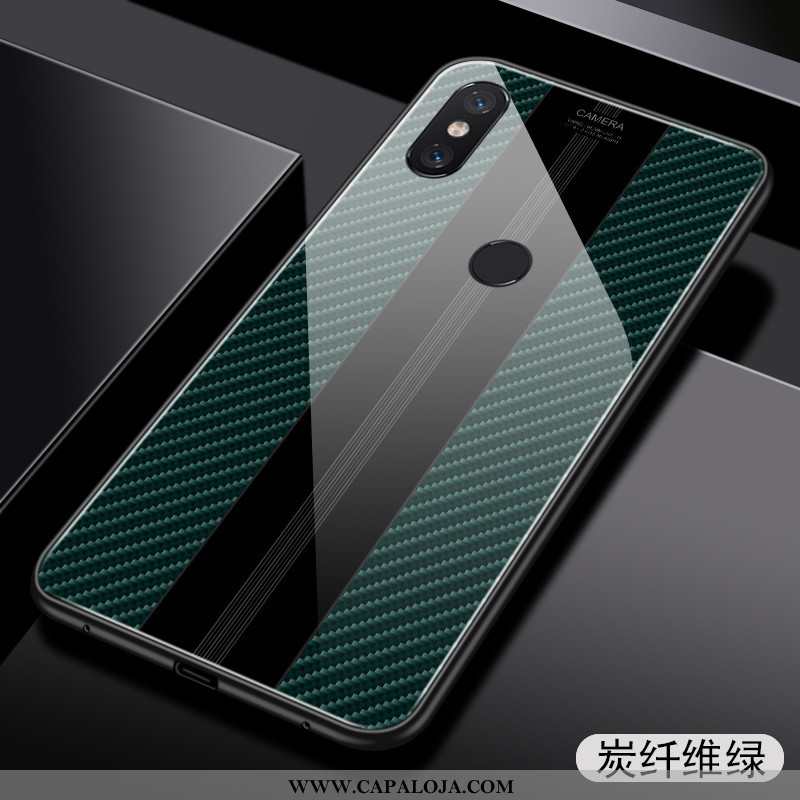 Capas Xiaomi Mi Max 3 Slim Masculino Criativas Novas Preto, Capa Xiaomi Mi Max 3 Tendencia Baratas