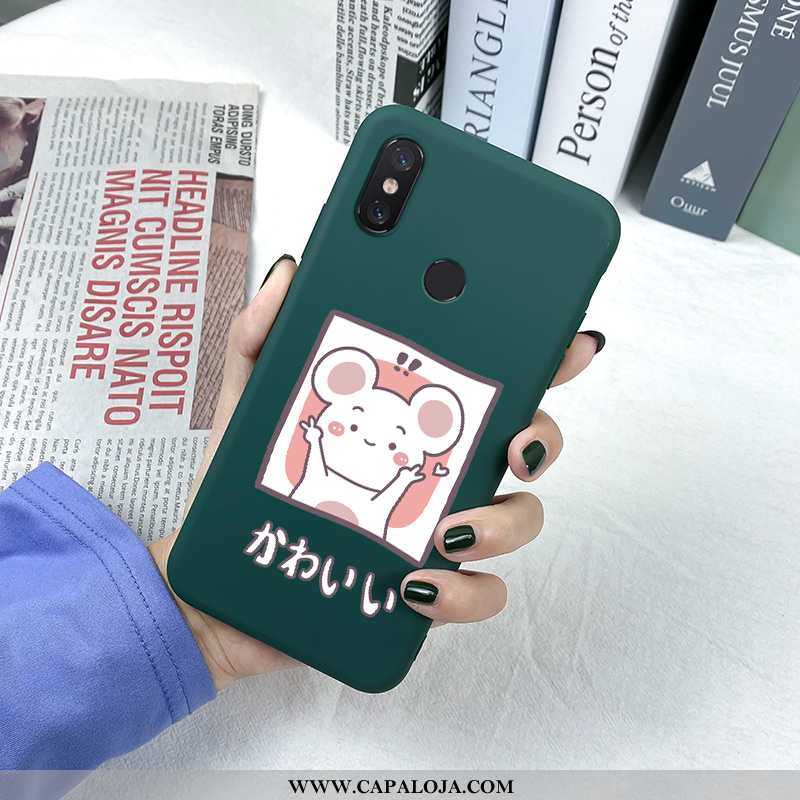 Capas Xiaomi Mi Max 3 Soft Nova Feminino Completa Verde, Capa Xiaomi Mi Max 3 Protetoras Promoção