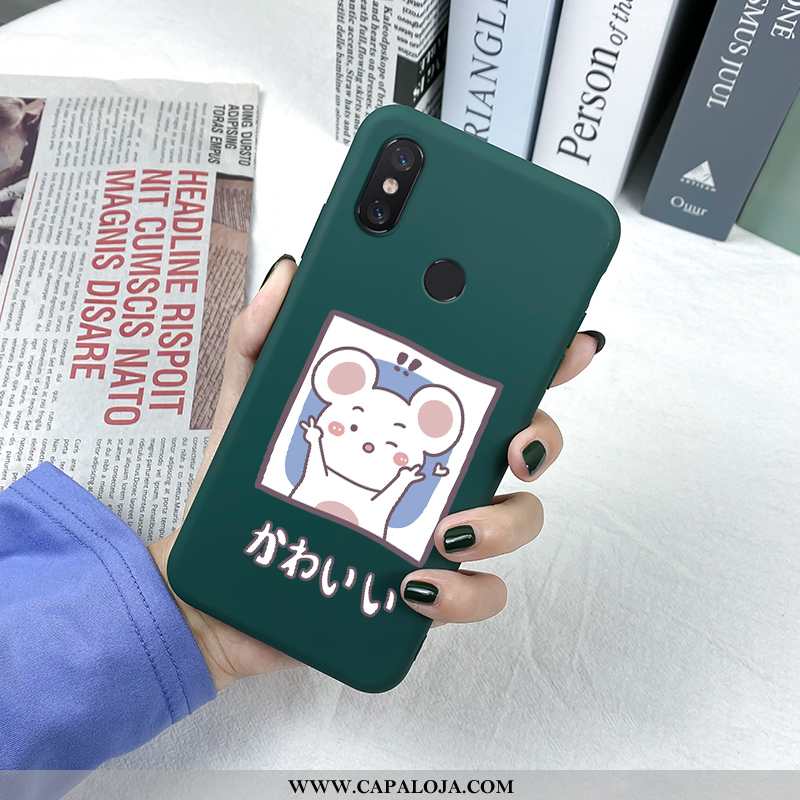 Capas Xiaomi Mi Max 3 Soft Nova Feminino Completa Verde, Capa Xiaomi Mi Max 3 Protetoras Promoção