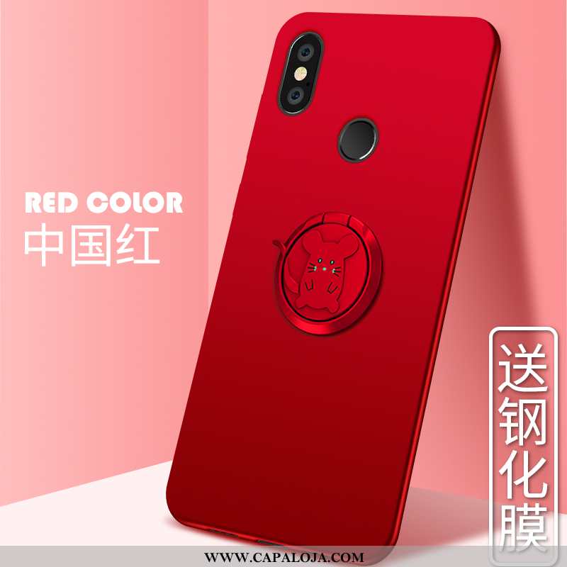 Capas Xiaomi Mi Max 3 Soft Novas Personalizado Criativas Vermelho, Capa Xiaomi Mi Max 3 Protetoras O