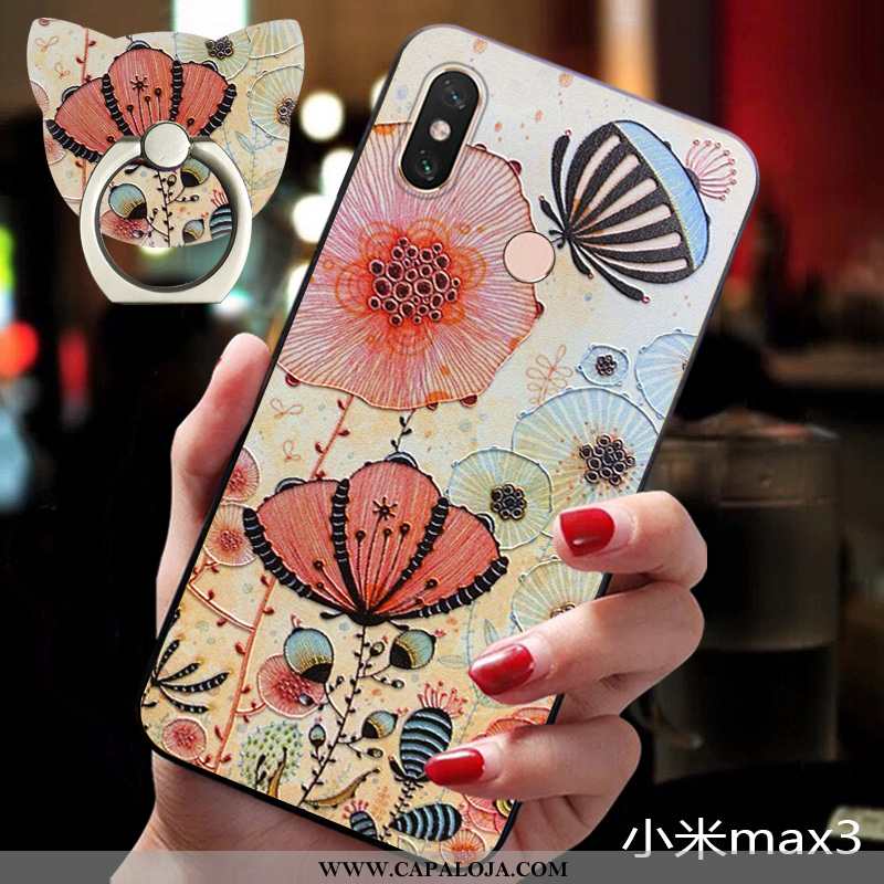 Capas Xiaomi Mi Max 3 Tendencia Telemóvel Rosa, Capa Xiaomi Mi Max 3 Soft Venda