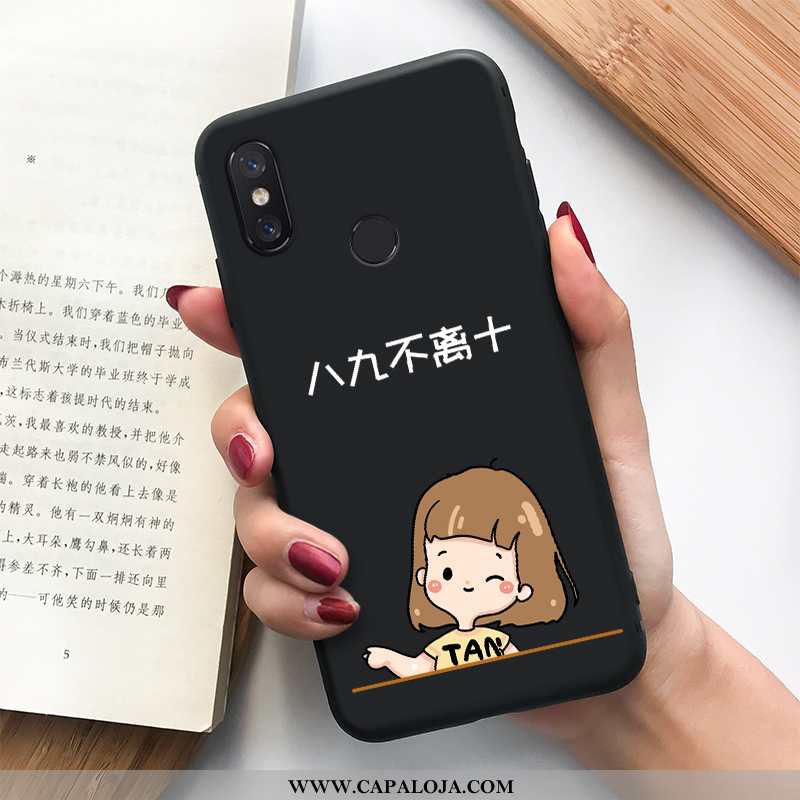 Capas Xiaomi Mi Max 3 Tendencia Vermelha Antiqueda Silicone Verde, Capa Xiaomi Mi Max 3 Soft Baratos