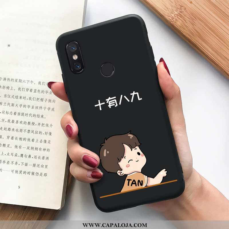 Capas Xiaomi Mi Max 3 Tendencia Vermelha Antiqueda Silicone Verde, Capa Xiaomi Mi Max 3 Soft Baratos