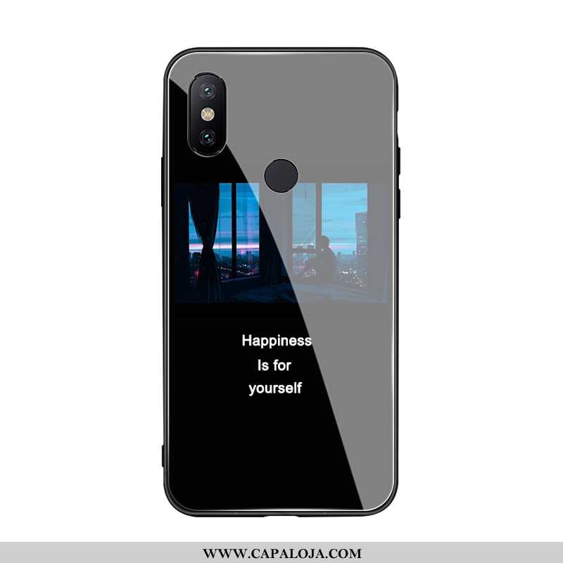 Capas Xiaomi Mi Max 3 Vidro Resistente Antiqueda Aço Preto, Capa Xiaomi Mi Max 3 Soft Comprar